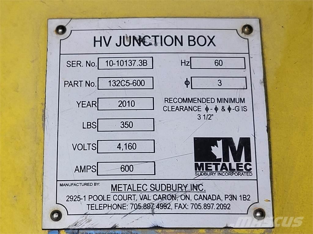  METALEC 132C5-600 Építőipar - Egyebek