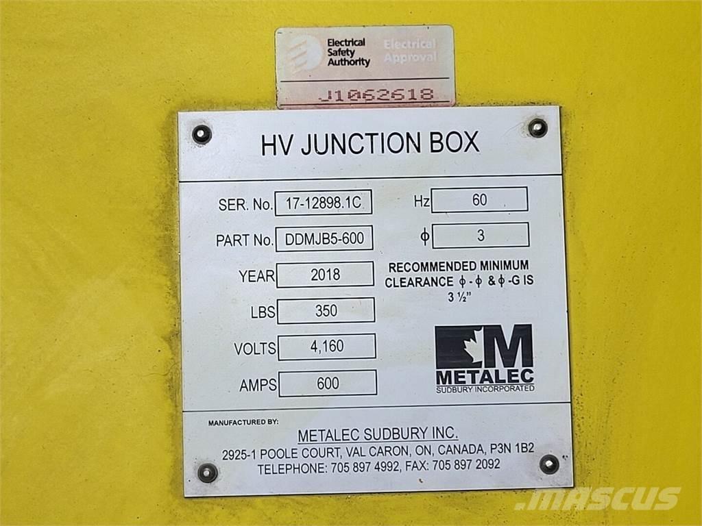  METALEC DDMJB5-600 Építőipar - Egyebek