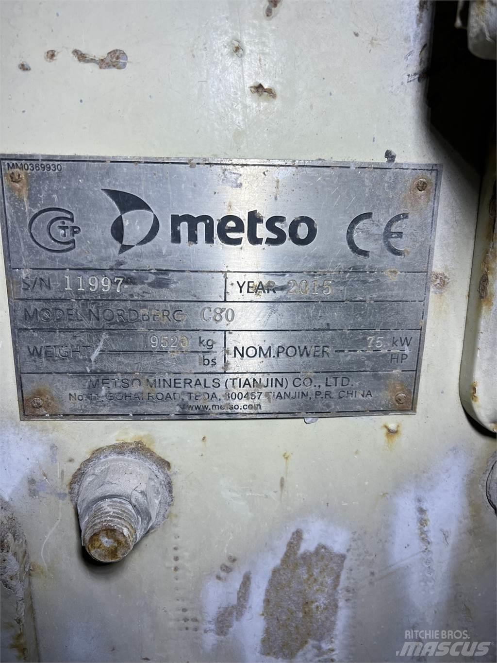 Metso C80 Törőgépek