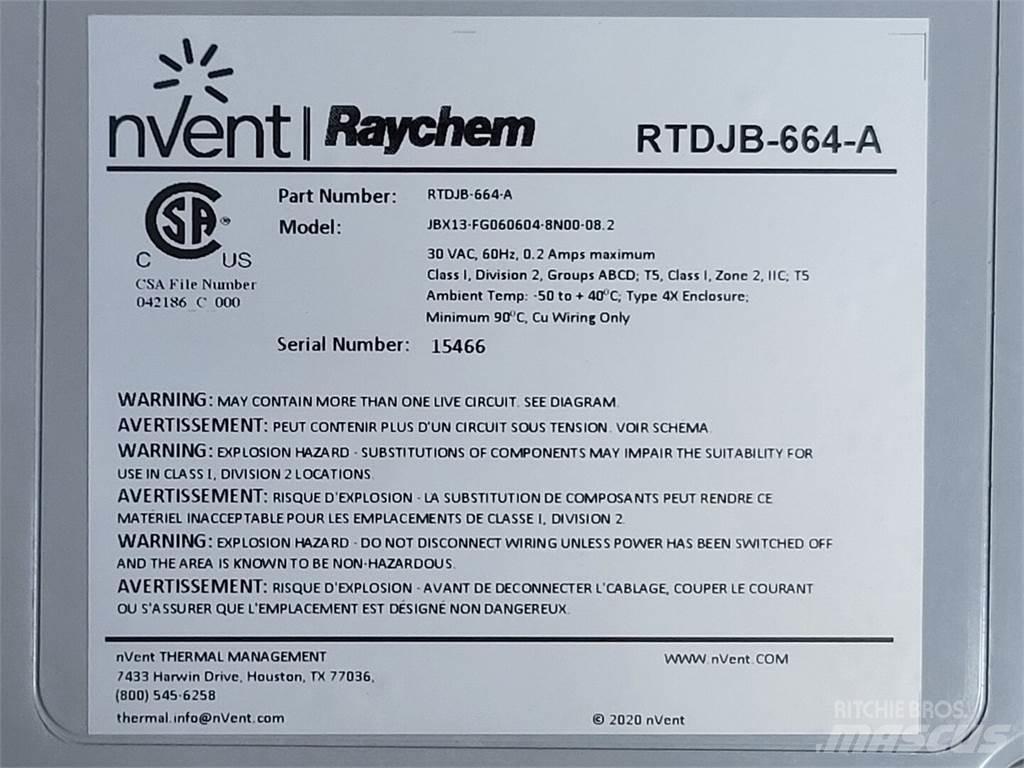  NVENT RTDJB-664-A Építőipar - Egyebek