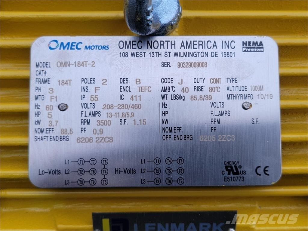  OMEC OMN-184T-2 Ipari motorok