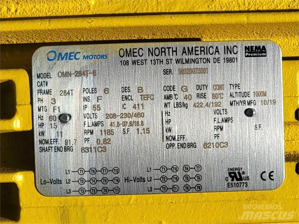  OMEC OMN-284T-6 Ipari motorok
