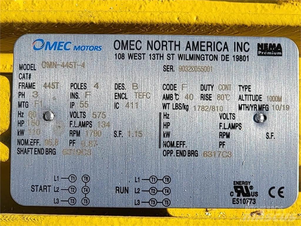 OMEC OMN-445T-4 Ipari motorok
