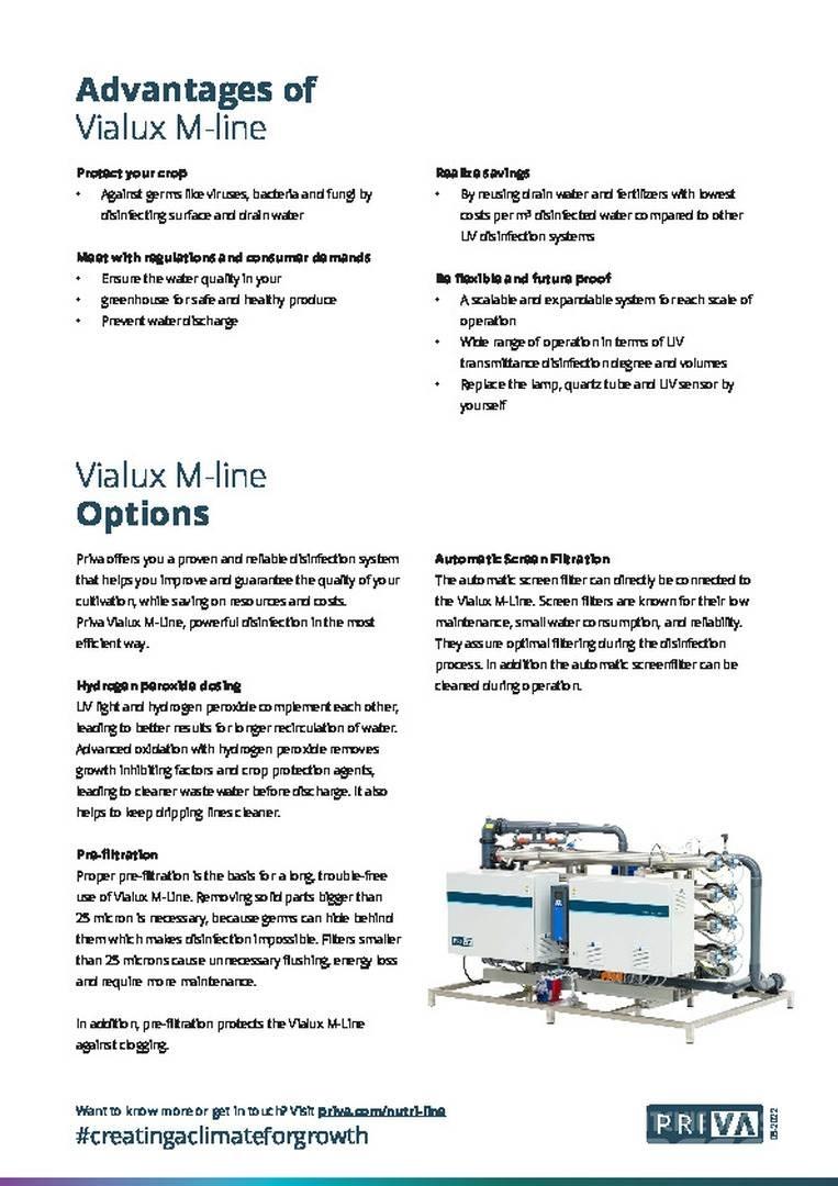  PRIVA Vialux M-line Építőipar - Egyebek