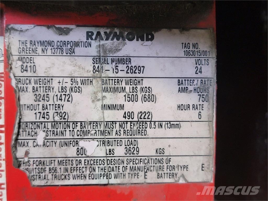 Raymond 8410 Építőipar - Egyebek