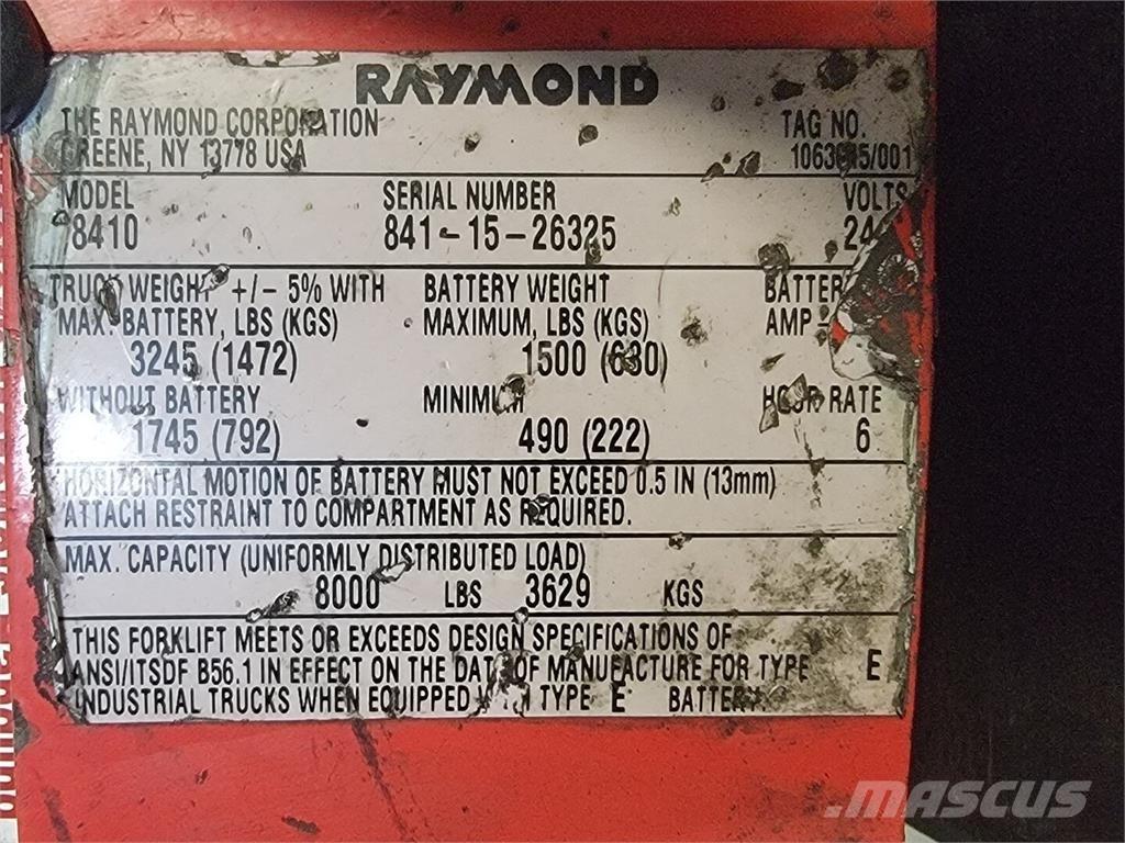 Raymond 8410 Építőipar - Egyebek