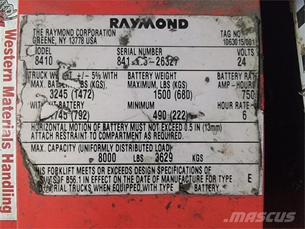 Raymond 8410 Építőipar - Egyebek