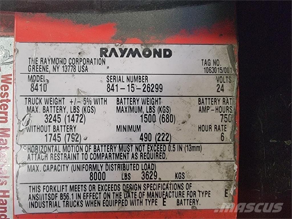 Raymond 8410 Építőipar - Egyebek
