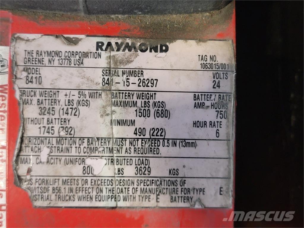 Raymond 8410 Építőipar - Egyebek