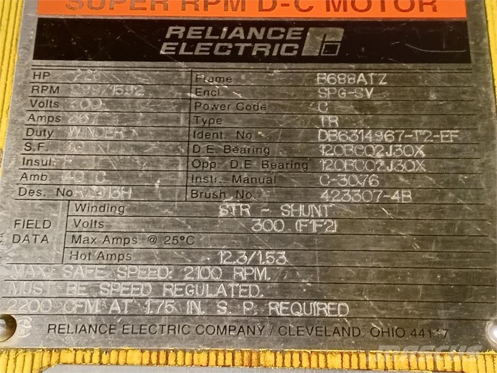  RELIANCE ELECTRIC Ipari motorok
