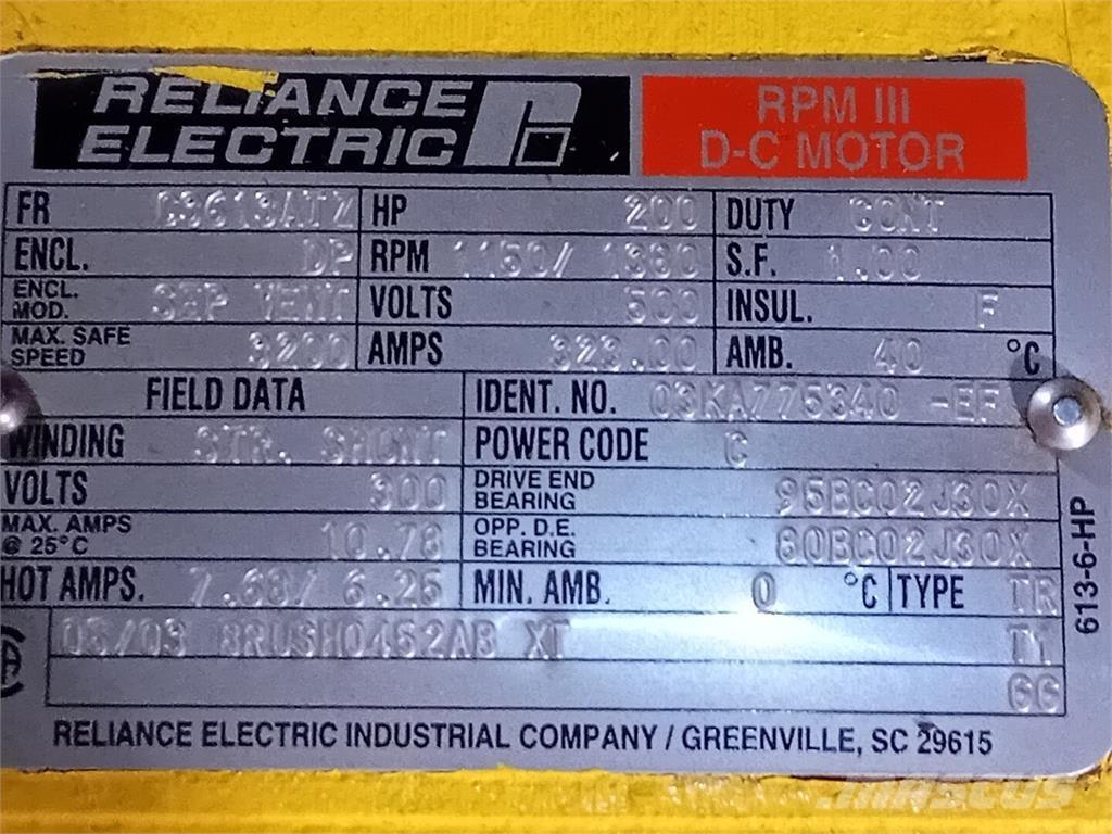  RELIANCE ELECTRIC Ipari motorok