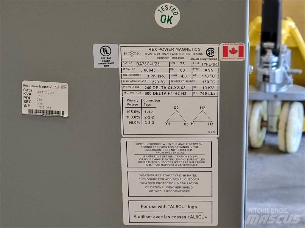 REX BA75C-J/Z3 Építőipar - Egyebek