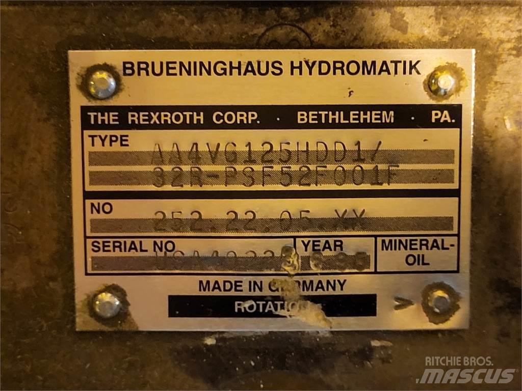 Rexroth A4VG125HDD1 Vízpumpák
