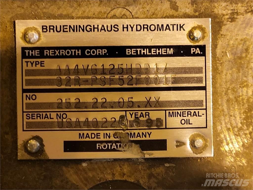 Rexroth A4VG125HDD1 Vízpumpák