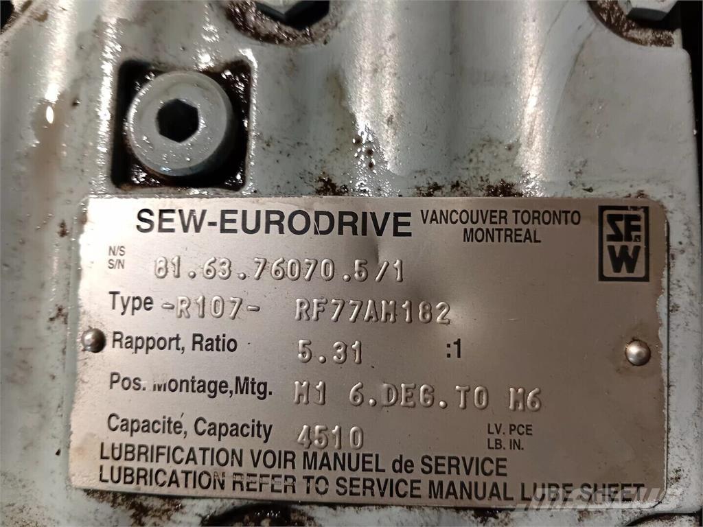  SEW-EURODRIVE R107 Építőipar - Egyebek