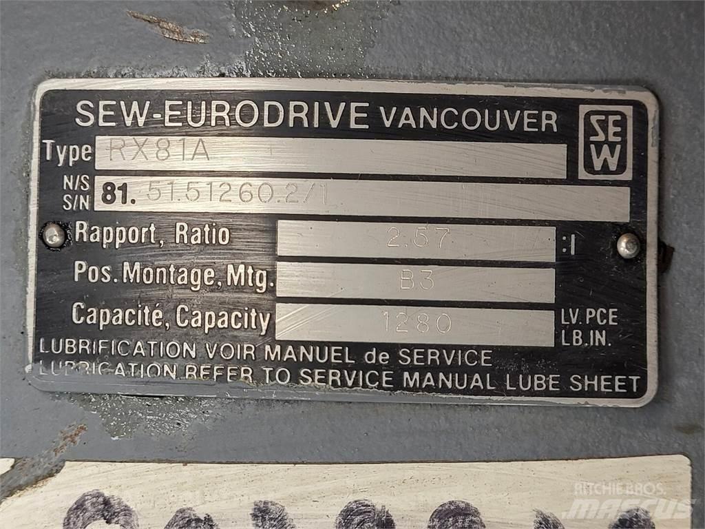  SEW-EURODRIVE RX81A Építőipar - Egyebek