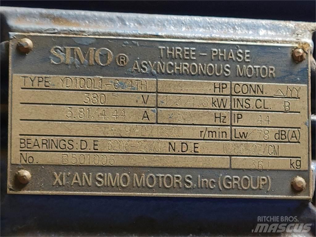  SIMO YD100L1-6/4TH Ipari motorok