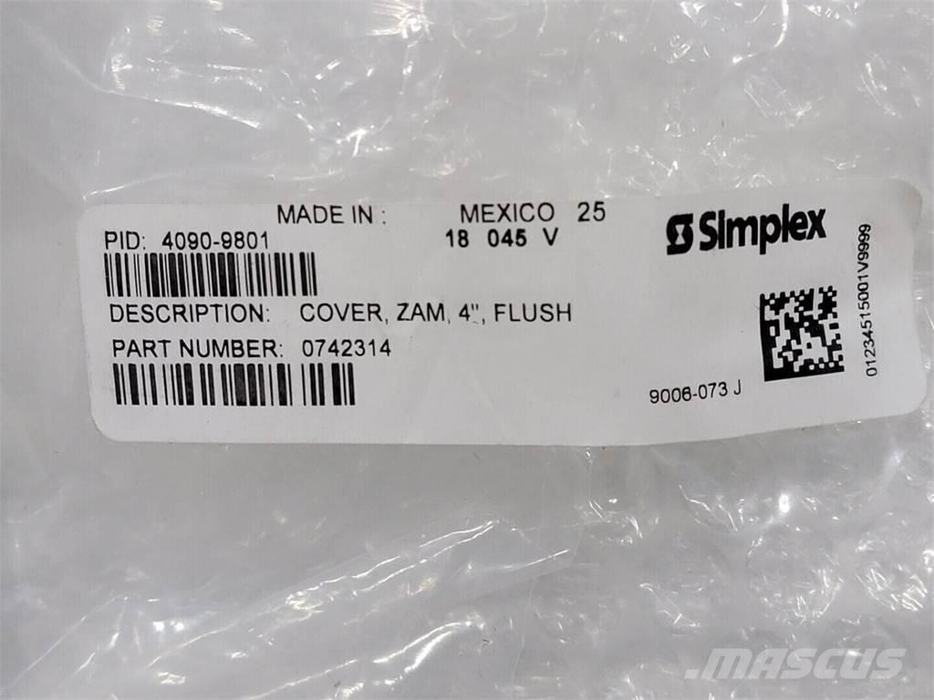  SIMPLEX 4090-9801 Építőipar - Egyebek