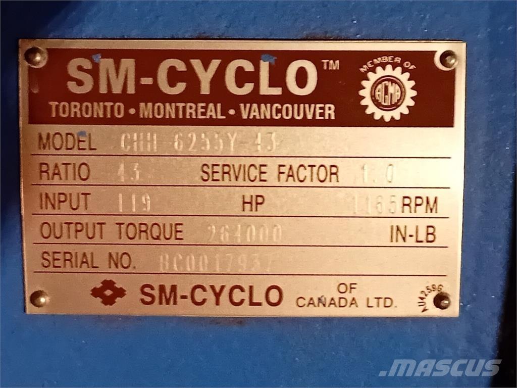  SM-CYCLO CHH-6255Y-43 Építőipar - Egyebek