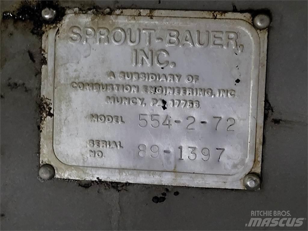  SPROUT-BAUER 554-2-72 Mosó berendezések