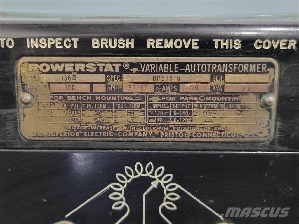 Superior ELECTRIC 136B Építőipar - Egyebek