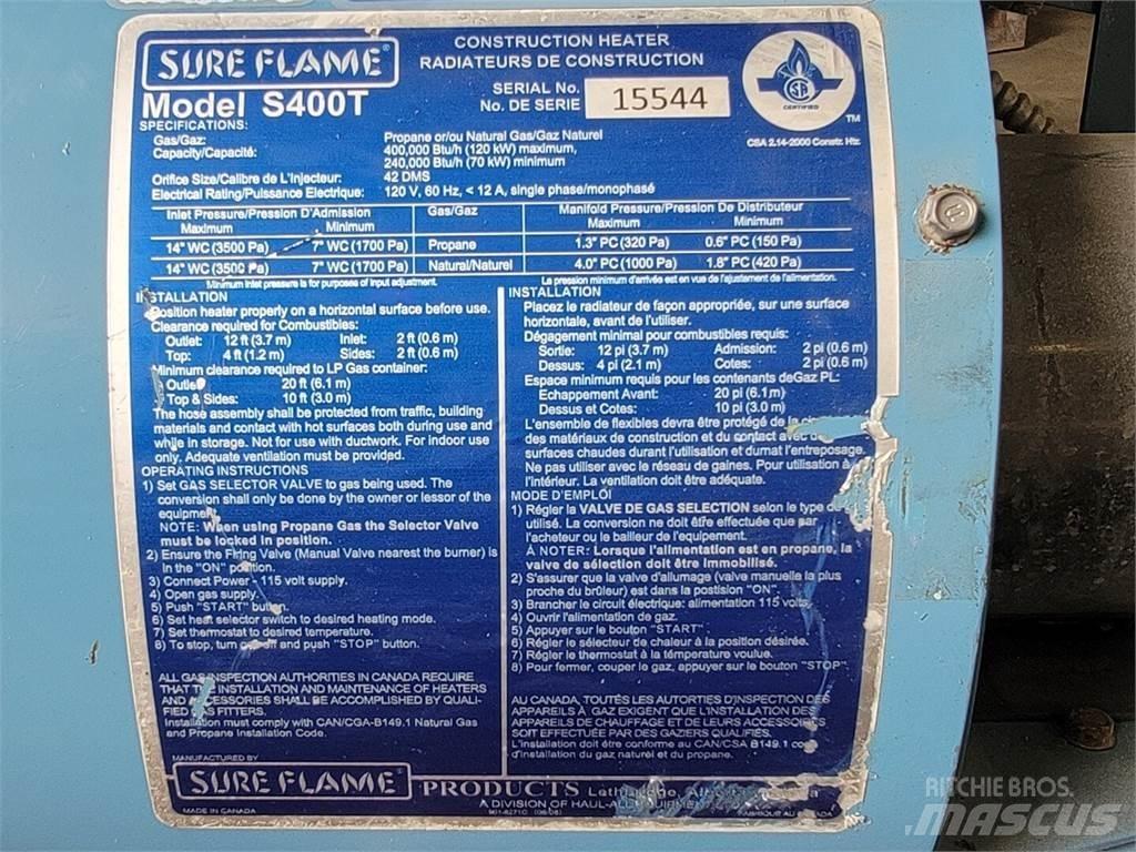  SURE FLAME S400T Fűtő és Hűtő felszerelések