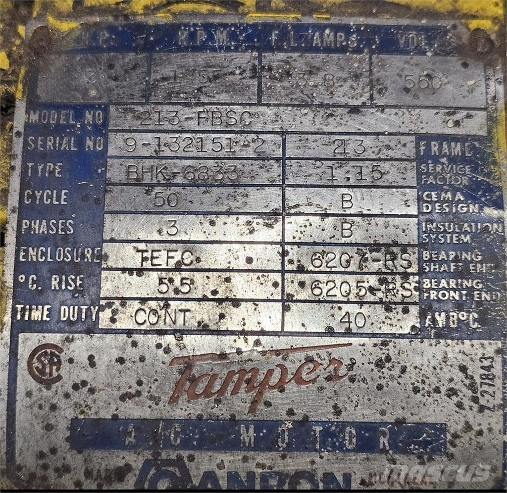  TAMPER Ipari motorok