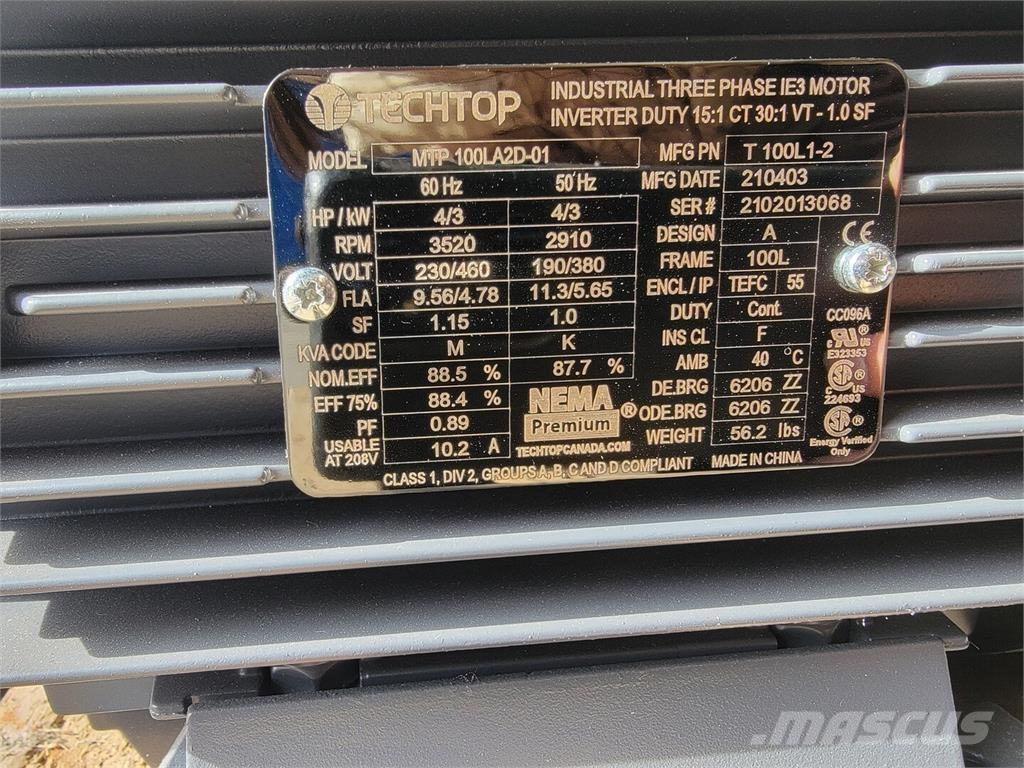  TECHTOP MTP100LA2D-01 Ipari motorok