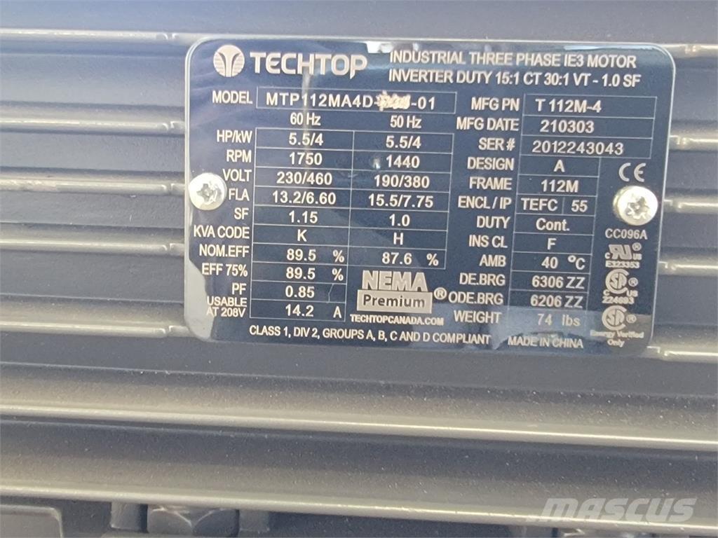  TECHTOP MTP112MA4D Ipari motorok