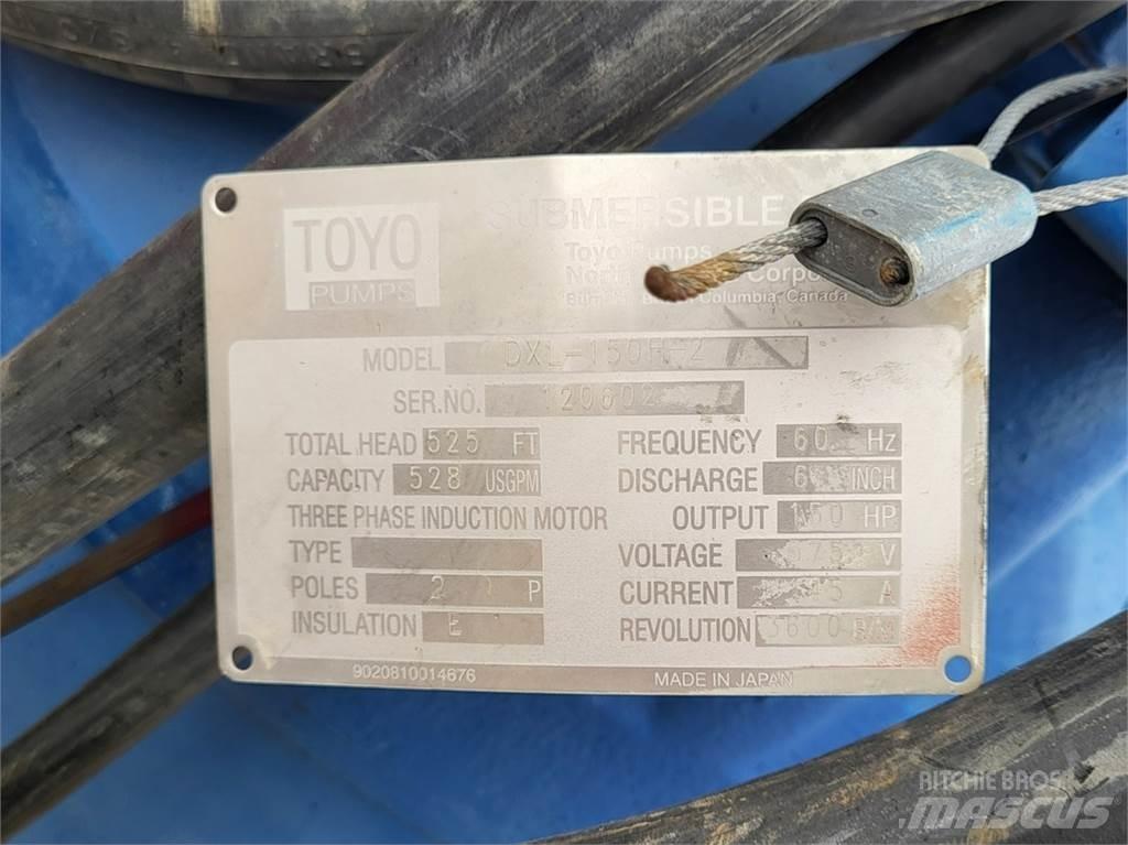 Toyo DXL 150H-2 Vízpumpák