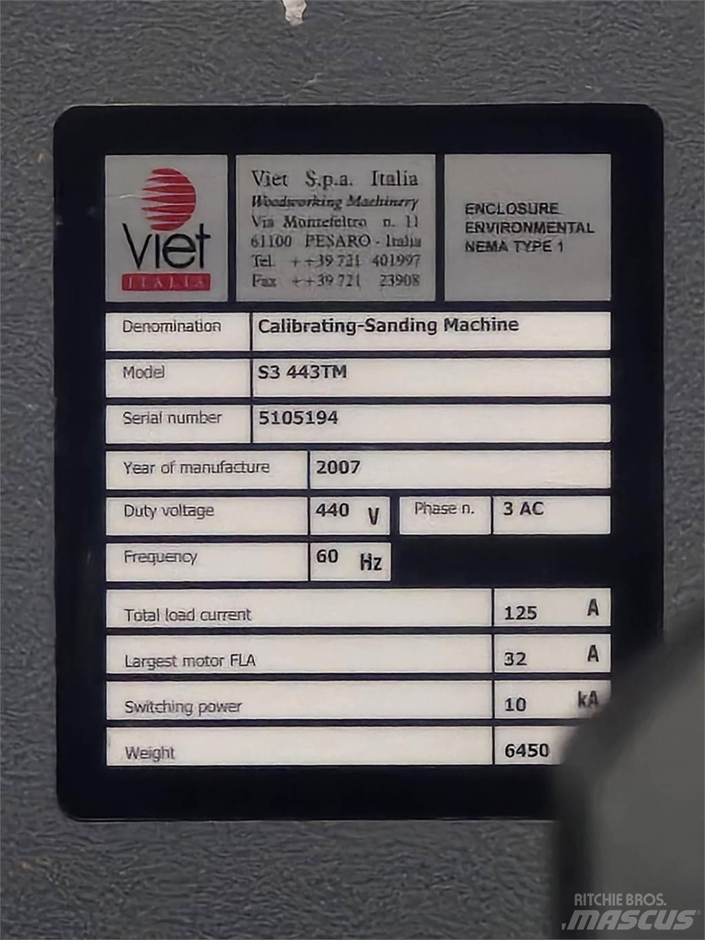  VIET S3 443TM Építőipar - Egyebek