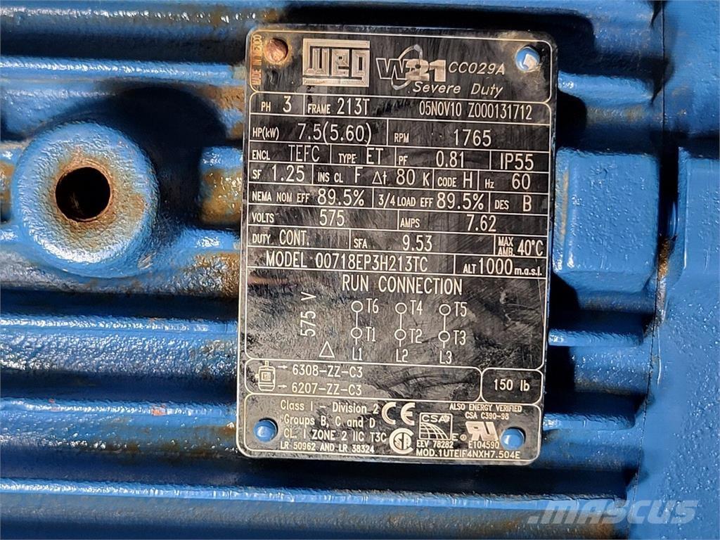  WEG 00718EP3H213TC Ipari motorok