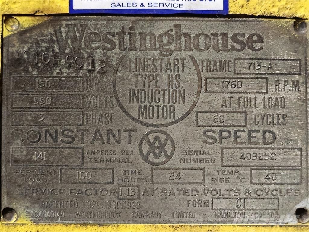 Westinghouse HS Ipari motorok