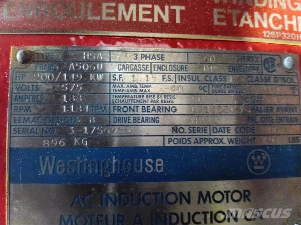 Westinghouse HSA Ipari motorok