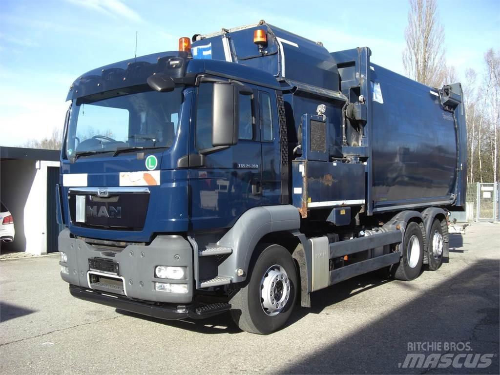 MAN 26360FNLL / RECHTSGEST. Hulladék szállítók