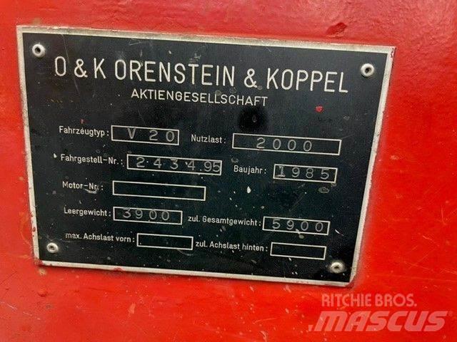O&K V 20 Dízel targoncák