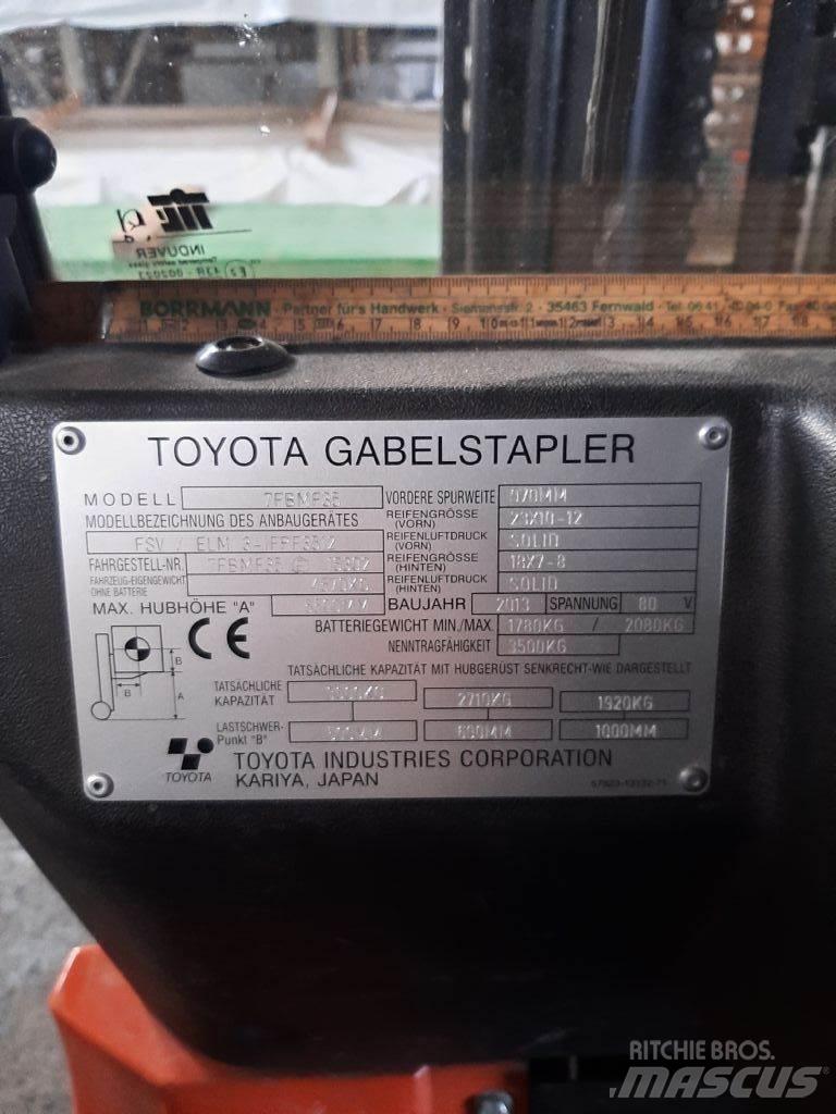 Toyota 7FBMF35 Elektromos targoncák