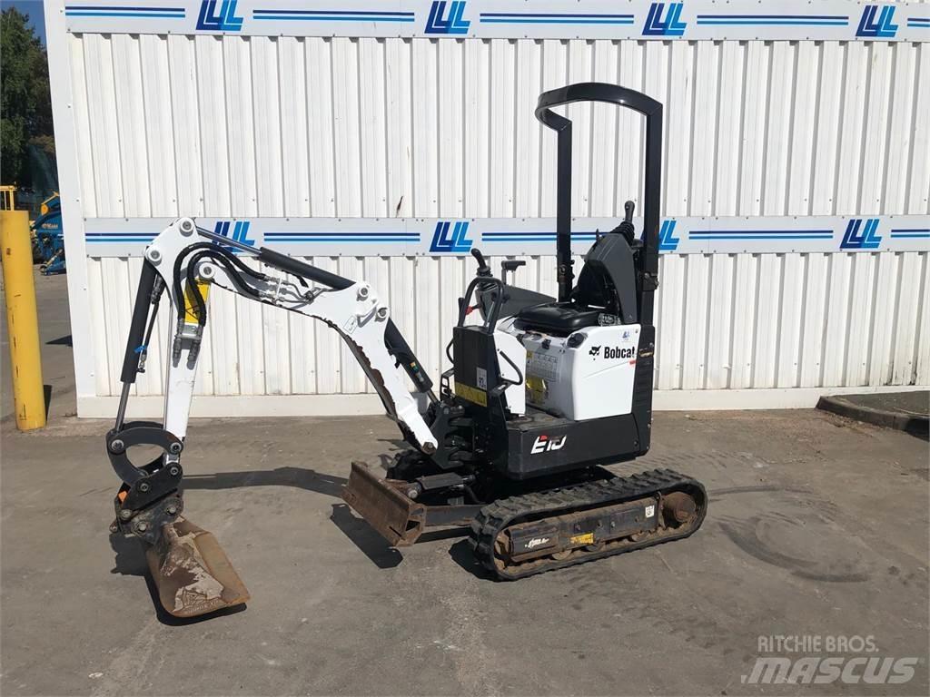 Bobcat E10z Lánctalpas kotrók