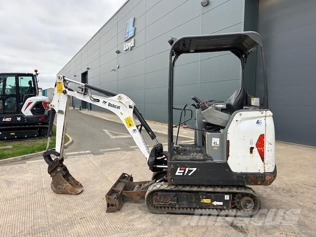 Bobcat E17 Lánctalpas kotrók