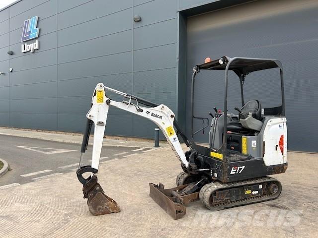 Bobcat E17 Lánctalpas kotrók