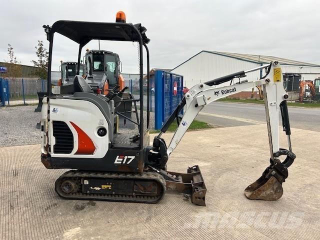 Bobcat E17 Lánctalpas kotrók