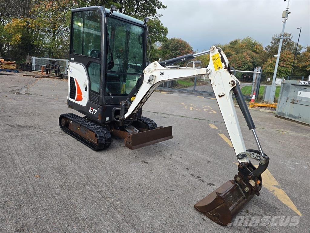 Bobcat E17 Lánctalpas kotrók