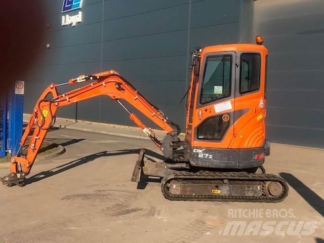Develon DX27z Lánctalpas kotrók