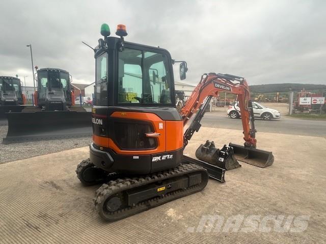 Develon Dx27z-7 Lánctalpas kotrók
