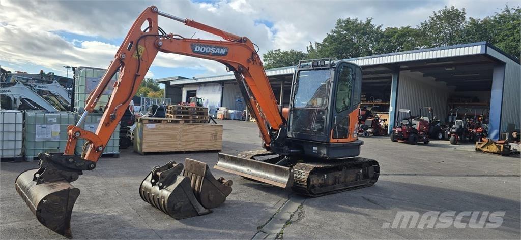 Doosan DX60R Lánctalpas kotrók