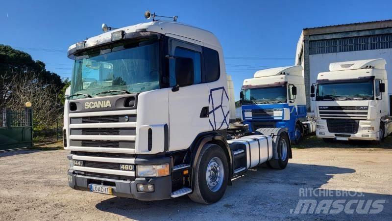 Scania 144L 460 Nyergesvontatók