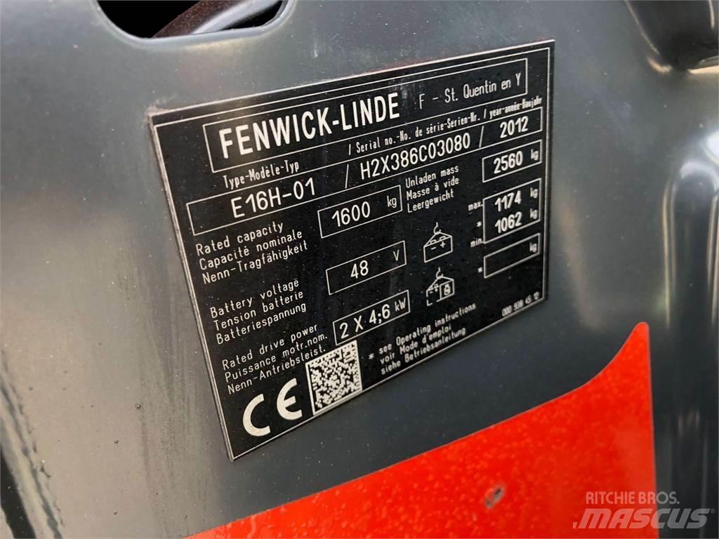 Linde E16H-01 Targoncák-Egyéb