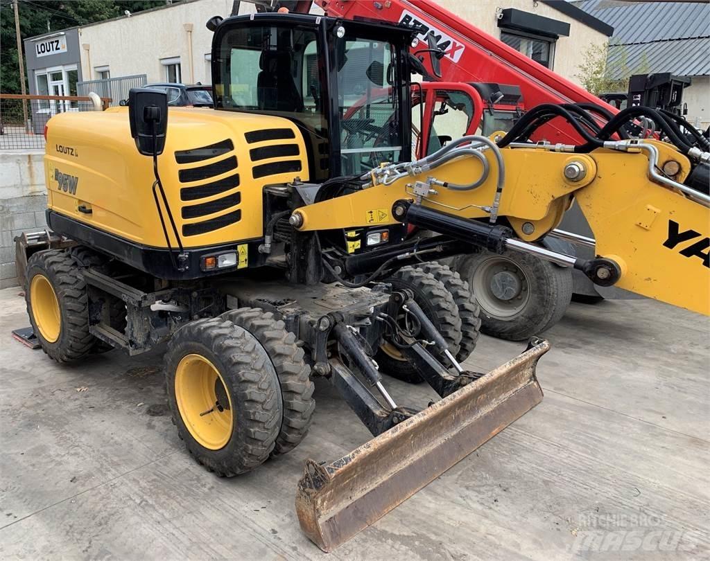 Yanmar B95W Gumikerekes kotrók
