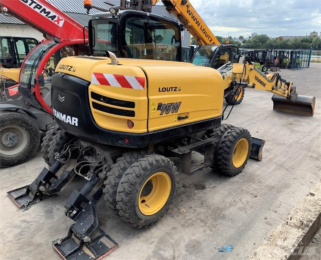 Yanmar B95W Gumikerekes kotrók