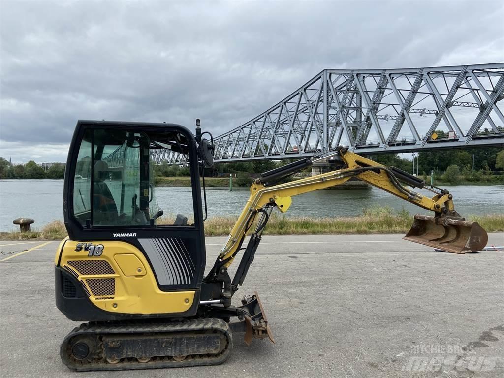 Yanmar SV18 Mini kotrók < 7t